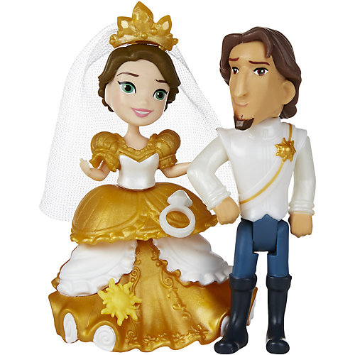 Игровой набор с мини-куклой Disney Princess "Маленькое королевство" Свадьба Рапунцель от Hasbro