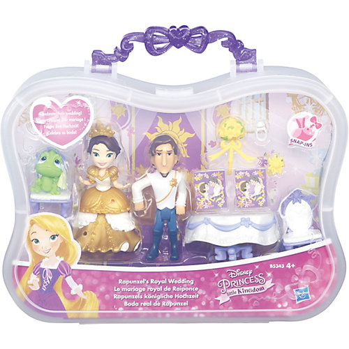 Игровой набор с мини-куклой Disney Princess "Маленькое королевство" Свадьба Рапунцель от Hasbro