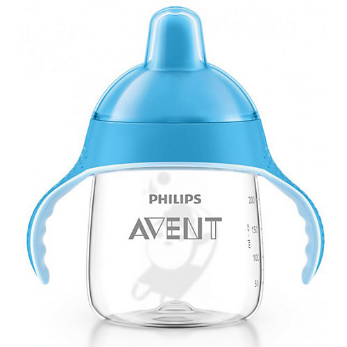 Чашка-поильник, 260 мл, 12 мес+, Philips Avent, голубой от PHILIPS AVENT