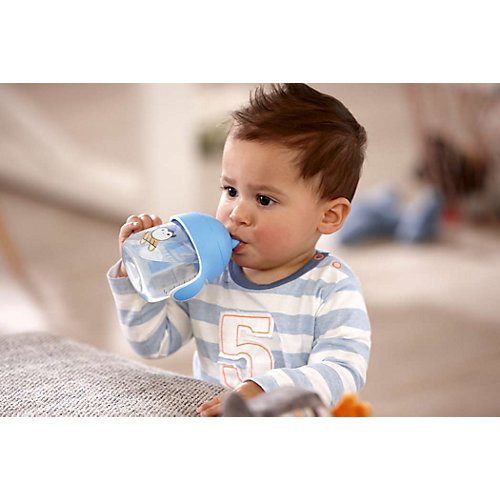 Чашка-поильник, 260 мл, 12 мес+, Philips Avent, голубой от PHILIPS AVENT