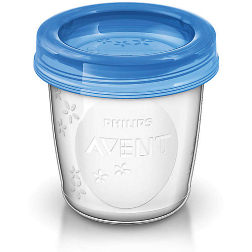Контейнеры с крышками для хранения питания 5 шт. 180 мл, Philips Avent от PHILIPS AVENT