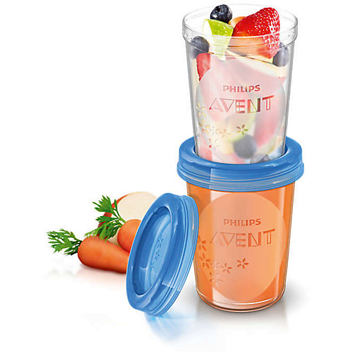 Контейнеры для хранения питания Philips Avent 240 мл, 5 шт от PHILIPS AVENT