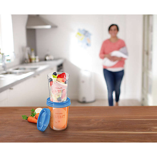 Контейнеры для хранения питания Philips Avent 240 мл, 5 шт от PHILIPS AVENT