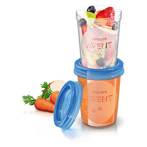 Контейнеры для хранения питания Philips Avent 240 мл, 5 шт от PHILIPS AVENT