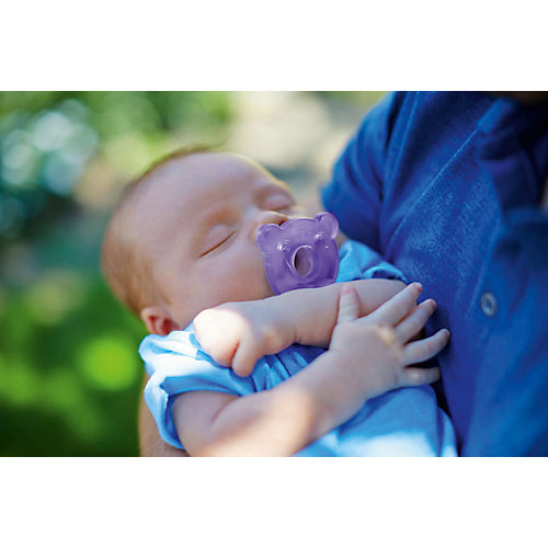 Соска-пустышка с щитком 0-3 мес, 2шт., Philips Avent, розовый/фиолетовый от PHILIPS AVENT