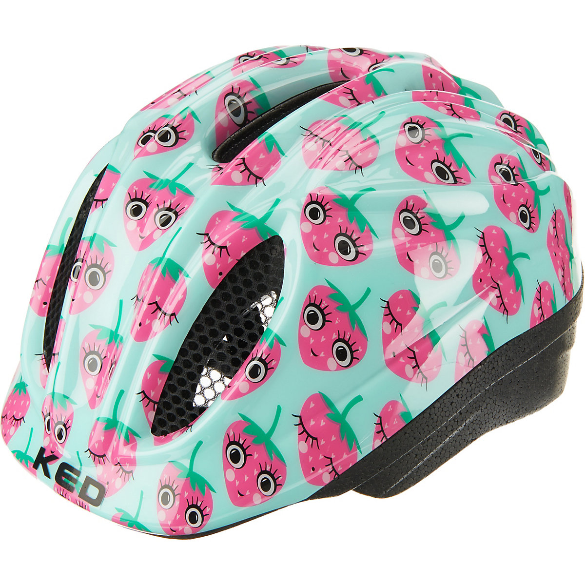 KED Helmsysteme Fahrradhelm Meggy Erdbeere