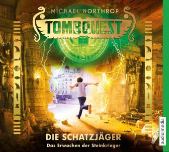 Tombquest - Die Schatzjger: Das Erwachen der Steinkrieger, 4 Audio-CDs Hrbuch