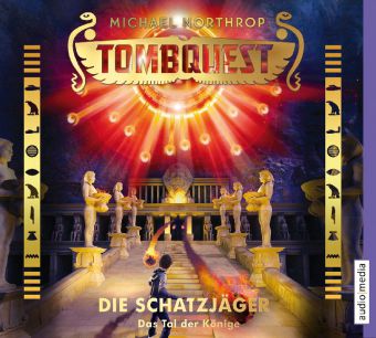 Tombquest - Die Schatzjger: Das Tal der Knige, 4 Audio-CDs Hrbuch