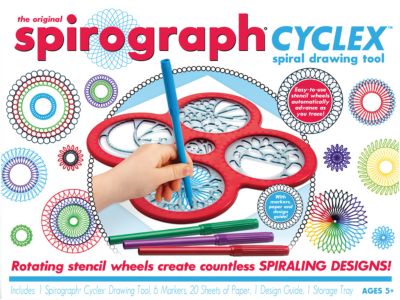 26X Spirograph Zeichnen Ruler Schablone Spirale Musterung Bildung Spielzeug 