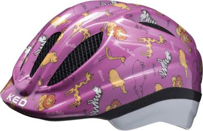 Fahrradhelm Meggy Trend Tiere, lila helllila Gr. 46-51