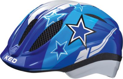 Fahrradhelm Meggy Sterne, blau blau-kombi Gr. 44-49