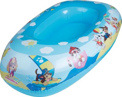Paw Patrol Schlauchboot Boot Gummiboot Pool Schwimmbad Kinder Disney Baby 102cm 