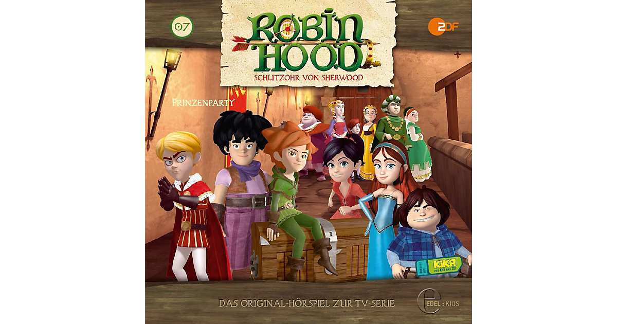 CD Robin Hood-Schlitzohr v.Sherwood 7-Prinzenparty Hörbuch