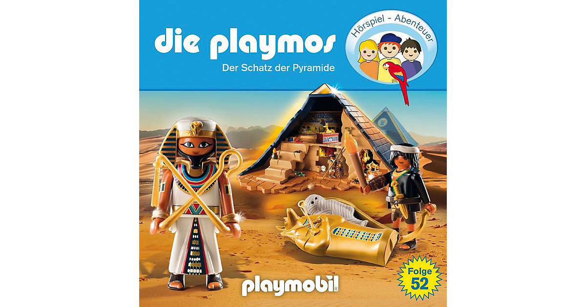 CD Die Playmos 52 - Der Schatz Der Pyramide Hörbuch