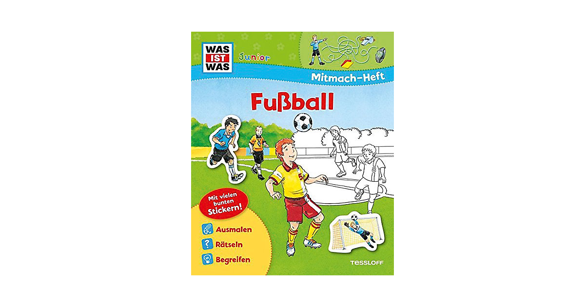 Buch - WAS IST WAS Junior: Fußball, Mitmach-Heft