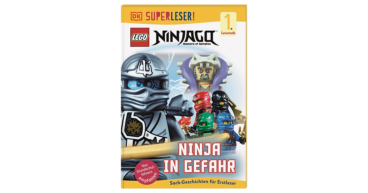 Buch - SUPERLESER! LEGO NINJAGO: Ninja in Gefahr, 1. Klasse
