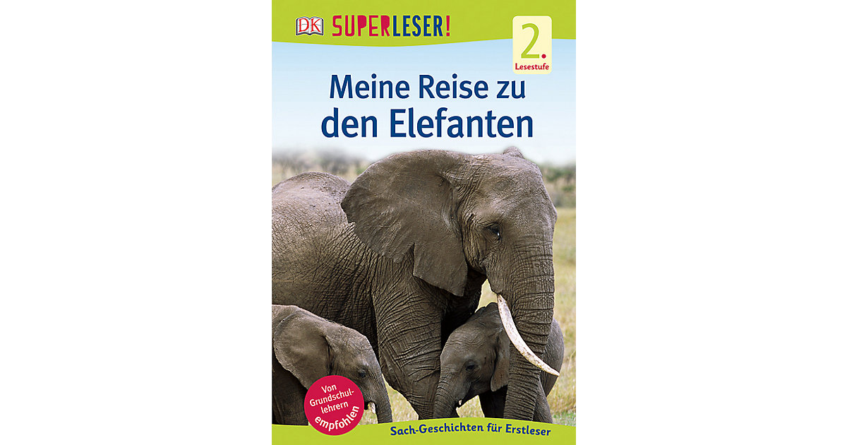 Buch - SUPERLESER! Meine Reise zu den Elefanten, 1./2. Klasse