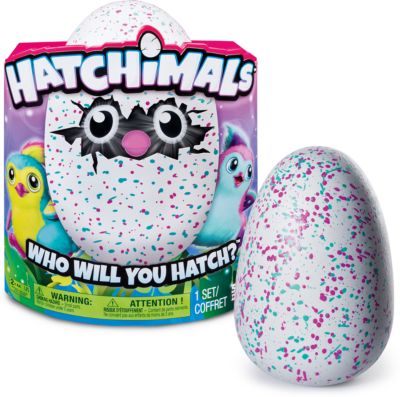 Пингвинчик Hatchimals, Spin Master, розово-голубовато-зеленый