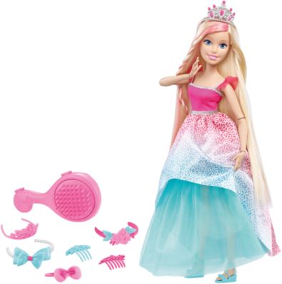 Кукла большого размера с длинными волосами, Barbie