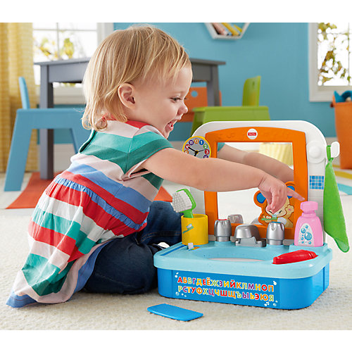 Развивающая игрушка Fisher Price "Умывальник Учёного Щенка" от Mattel