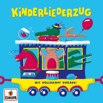 CD Kinderliederzug - Mit Volldampf Voraus! Hörbuch