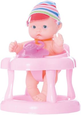 Пупс 9 см с ходунками, Shantou Gepai