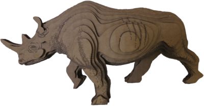 3D-Пазл «Носорог», PandaPuzzle