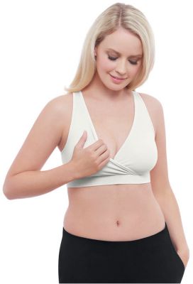 Schlaf Bustier, weiß 2