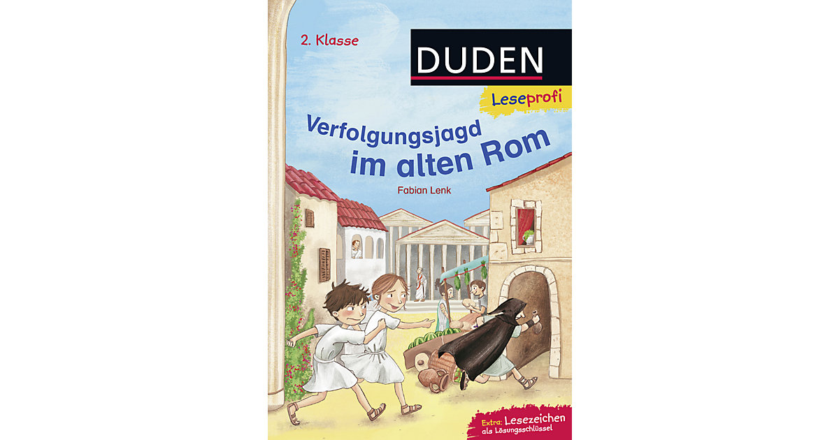 Buch - Duden Leseprofi: Verfolgungsjagd im alten Rom, 2. Klasse