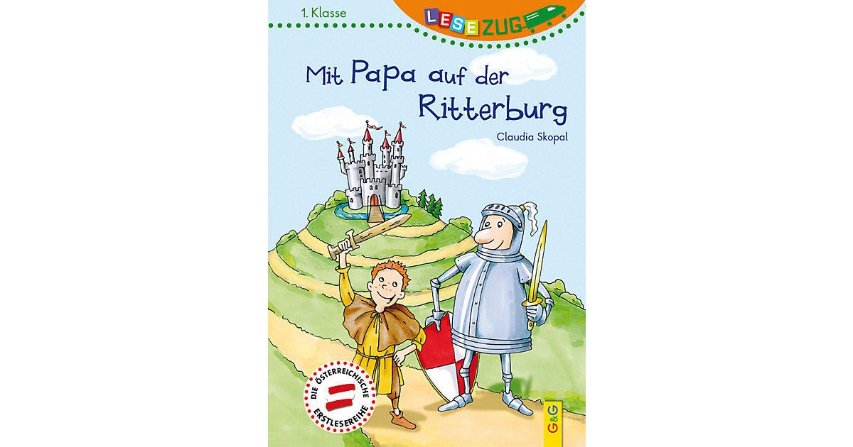 Buch - Lesezug 1. Klasse: Mit Papa auf der Ritterburg