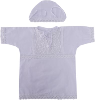 Крестильный набор:кофточка + чепчик, Baby Nice, 0-3 мес.