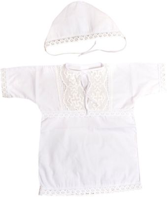 Крестильный набор: кофточка + чепчик, Baby Nice, 3-6 мес.