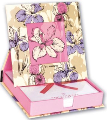 Настольный блок с фоторамкой на крышке "Цветок", 200 л