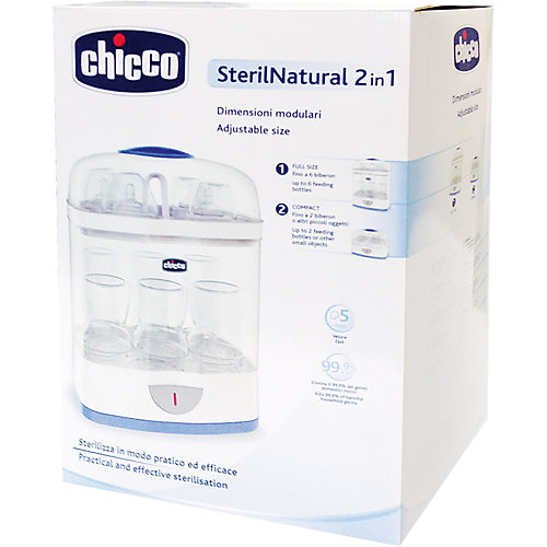 Стерилизатор бутылочек паровой 2-в-1 с автоматич.отключ., CHICCO от CHICCO