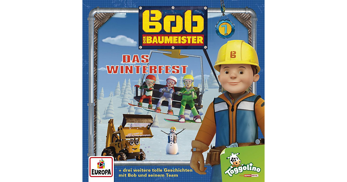 CD Bob der Baumeister 7 - Das Winterfest Hörbuch