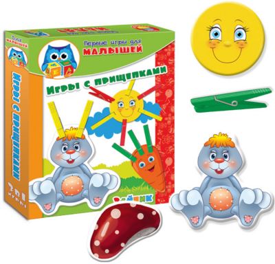 Набор развивающих игр "Зайка", Vladi Toys