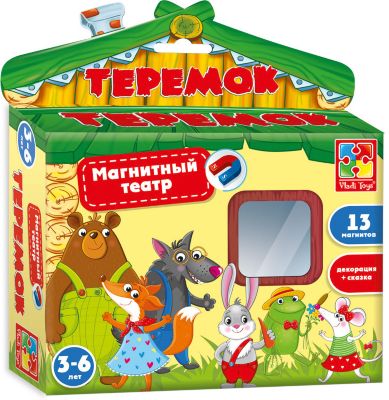 Магнитный театр "Теремок" , Vladi Toys