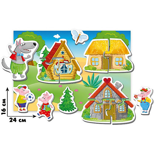 Магнитный театр "Три поросенка" , Vladi Toys