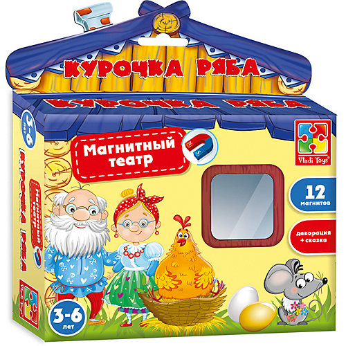 Магнитный театр "Курочка Ряба" , Vladi Toys от Vladi Toys