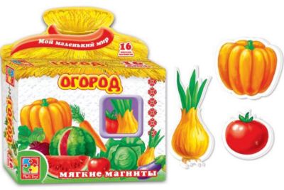 Игра на магнитах "Огород", Vladi Toys