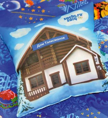 Подушка декоративная 40*40 Дом Талисманов, SOCHI