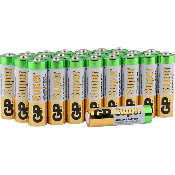 Super Alkaline Batterie Multipack AA, Mignon, LR 06 (24er Pack)