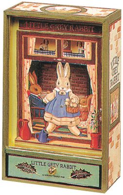 Музыкальная шкатулка "Little Grey Rabbit©" Rabbit, Trousselier, Grey/Green