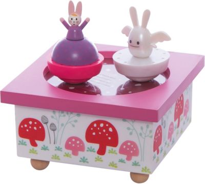 Музыкальная шкатулка "Зайка с крылышками", Trousselier