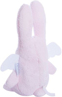 Мягкая игрушка Зайка с крылышками, музыкальный, розовый, 24см
, Trousselier