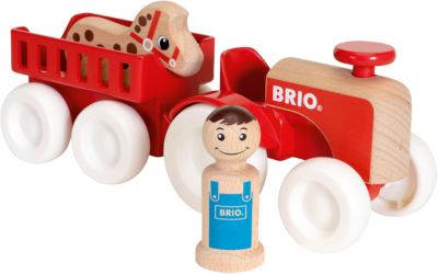 Игровой набор Brio "Мой родной дом "Фермерский трактор