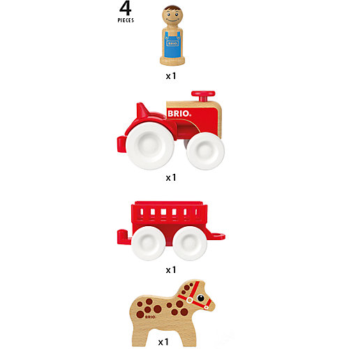 Игровой набор Brio "Мой родной дом "Фермерский трактор от BRIO