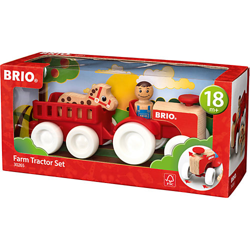 Игровой набор Brio "Мой родной дом "Фермерский трактор от BRIO
