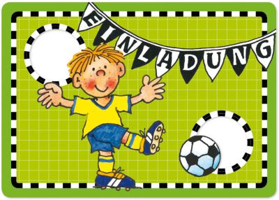 Einladungskarten Fritz Flanke, 8 Stück, inkl. Umschläge 2