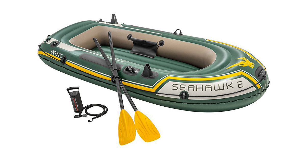Schlauchboot Seahawk 2 Set, 4-tlg. dunkelgrün